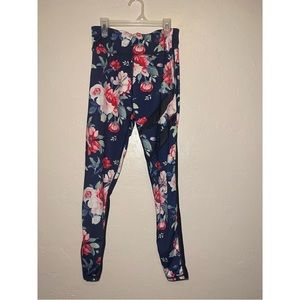 Mesh Floral Leggings